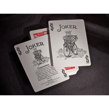 Bicycle Pro Poker Peek pokerio kortos (Raudonos)